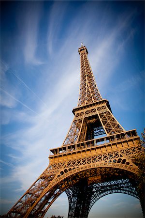 Eiffel Tower, Paris, France, Europe Foto de stock - Con derechos protegidos, Código: 862-05997733