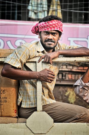 Calcutta porter. India Foto de stock - Con derechos protegidos, Código: 862-05997868