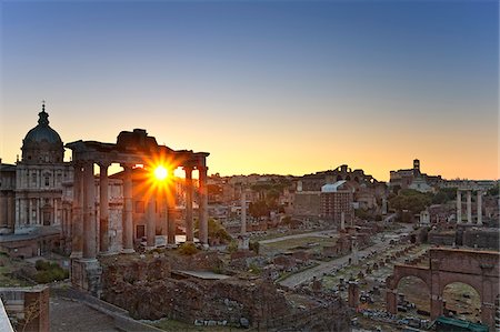 roman forum - Roman Forum, Rome, Lazio, Italy, Europe. Stock Photo - Rights-Managed, Code: 862-05998010