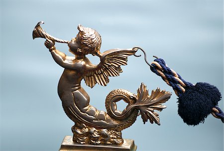 famous angel artwork - Traditional gondola figurine, Venice, Veneto region, Italy Stock Photo - Rights-Managed, Code: 862-05998033