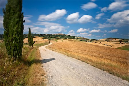 Italy, Tuscany, Siena district, Orcia Valley, Pienza. Foto de stock - Con derechos protegidos, Código: 862-05998069