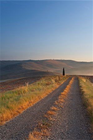 san quirico d'orcia - Italy, Tuscany, Siena district, Orcia Valley, countryside. Foto de stock - Con derechos protegidos, Código: 862-05998075