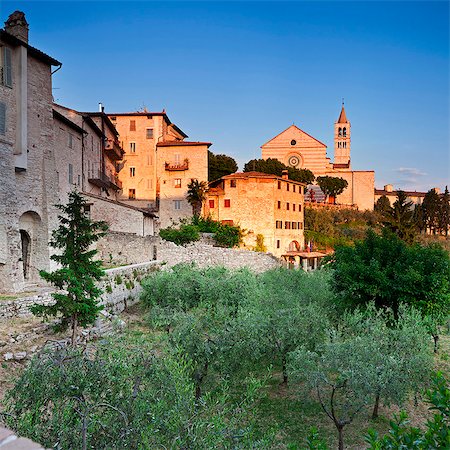 simsearch:862-05998106,k - Italy, Umbria, Perugia district, Assisi, Basilica of Santa Chiara. Fotografie stock - Rights-Managed, Codice: 862-05998107