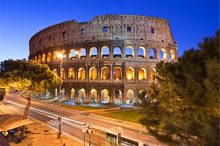 The Colosseum, roman forum, Rome, Lazio, Italy, Europe. Foto de stock - Con derechos protegidos, Código: 862-05998264