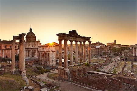 roman forum - Roman Forum, Rome, Lazio, Italy, Europe. Stock Photo - Rights-Managed, Code: 862-05998260