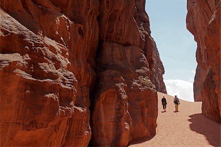 Desert Landscape in the Wadi Rum, Jordan Stock Photo - Rights-Managed, Code: 862-05998272