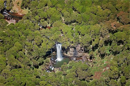 simsearch:862-05998435,k - One of the attractive waterfalls on the Chania River in the Aberdare National Park. Stock Photo - Rights-Managed, Code: 862-05998420