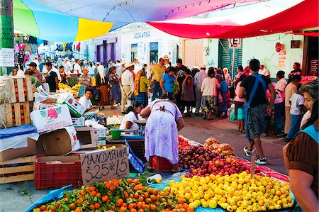 North America, Mexico, Oaxaca state, Tlacolula Sunday market, Stock Photo - Rights-Managed, Code: 862-05998587