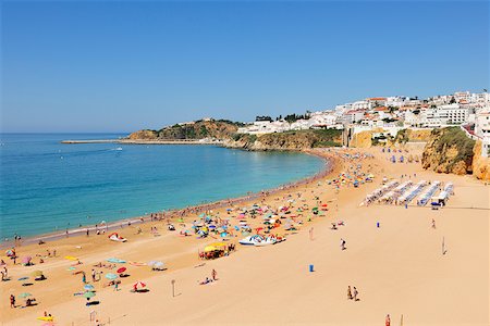 Albufeira beach. Algarve, Portugal Stock Photo - Rights-Managed, Code: 862-05998812