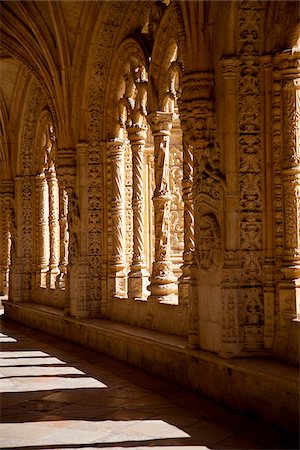 Mosteiro dos Jerónimos, monastère des Hiéronymites, gothique tardif période, Belém, Lisbonne Photographie de stock - Rights-Managed, Code: 862-05998890