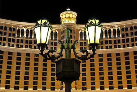 U.S.A., Nevada, Las Vegas, Bellagio Hotel Stock Photo - Rights-Managed, Code: 862-05999654