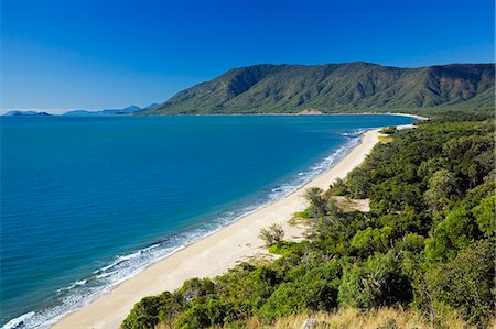 simsearch:862-06542604,k - Australia, Queensland, Cairns. View of Coral Sea and Wangetti Beach from Rexs Lookout. Foto de stock - Con derechos protegidos, Código: 862-06540730