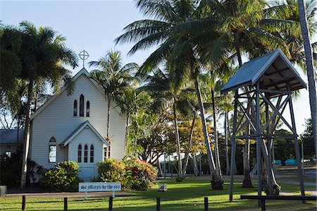simsearch:862-03736258,k - Australia, Queensland, Port Douglas.  The historic St Marys by the Sea church. Stock Photo - Rights-Managed, Code: 862-06540766