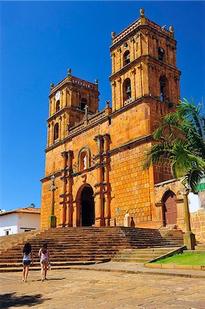 simsearch:862-06541149,k - Templo, Colonial Town of Barichara, Colombia, South America Fotografie stock - Rights-Managed, Codice: 862-06541166