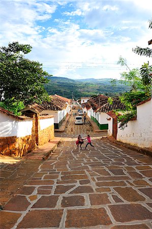 simsearch:862-07495850,k - Colonial Town of Barichara, Colombia, South America Fotografie stock - Rights-Managed, Codice: 862-06541176