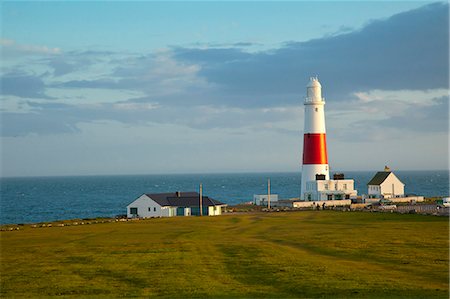 Portland, Dorset, England, portland bill lighthouse. Foto de stock - Direito Controlado, Número: 862-06541381