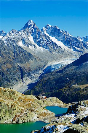 simsearch:862-03711424,k - Europe, France, French Alps, Haute Savoie, Chamonix, Lac Blanc Foto de stock - Con derechos protegidos, Código: 862-06541571