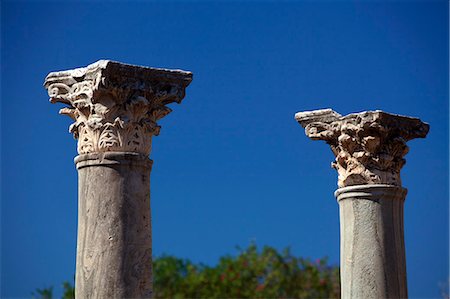 Greece, Kos, Southern Europe. Detail of columns at the ancient Agora in Kos town Stock Photo - Rights-Managed, Code: 862-06541849