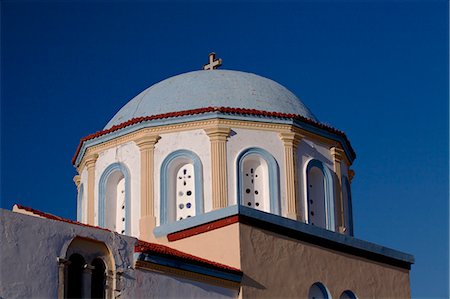 simsearch:862-07909860,k - Greece, Kos, Southern Europe. Detail of cupola in a church in Zia Foto de stock - Con derechos protegidos, Código: 862-06541856