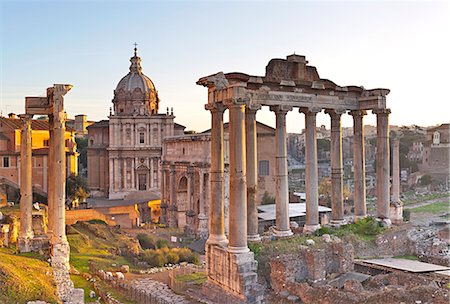 Roman Forum, Rome, Lazio, Italy, Europe. Foto de stock - Con derechos protegidos, Código: 862-06542008