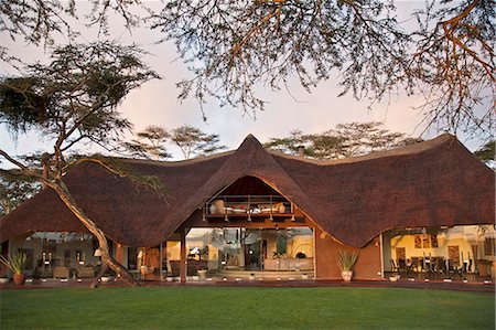 Solio Lodge at sunrise. Kenya Foto de stock - Con derechos protegidos, Código: 862-06542199