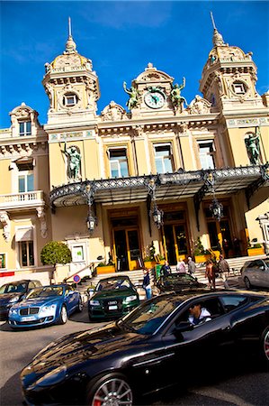 Grand Casino of Monte Carlo, Principality of Monaco, Europe Photographie de stock - Rights-Managed, Code: 862-06542345