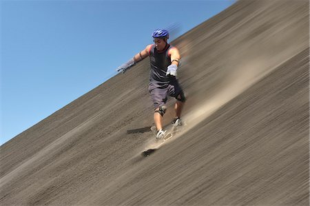 Volcano boarding at Volcan Cerro Negro, Leon, Nicaragua, Central America Stock Photo - Rights-Managed, Code: 862-06542504