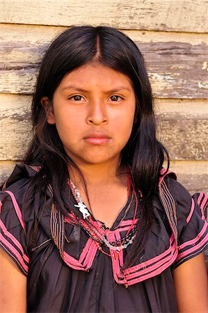 Native Girl in Panama, Central America Foto de stock - Direito Controlado, Número: 862-06542634