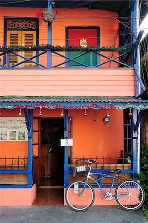 panama - House at Bocas del Toro, Isla Colon, Panama, Central America Stock Photo - Rights-Managed, Code: 862-06542659
