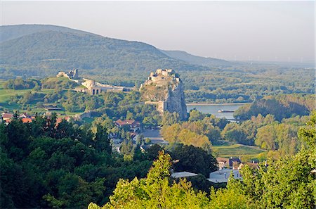 slovakia - Europe, Slovakia, Bratislava, ruins of Devin Castle, Danube River Stock Photo - Rights-Managed, Code: 862-06542728