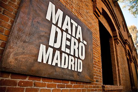 simsearch:862-06542761,k - Matadero centre of art and culture in Madrid Rio, Madrid, Spain. Stock Photo - Rights-Managed, Code: 862-06542748