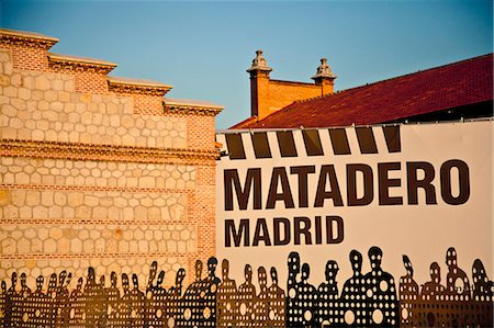 simsearch:862-06542761,k - Matadero centre of art and culture in Madrid Rio, Madrid, Spain. Stock Photo - Rights-Managed, Code: 862-06542763