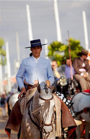 simsearch:862-06826211,k - Seville, Andalusia, Spain, Detail of horse rider during the Feria de Abril Stock Photo - Rights-Managed, Code: 862-06542810