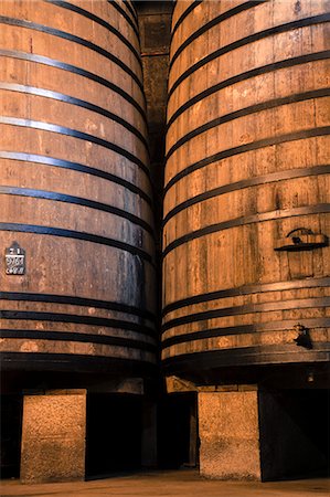 Bodega Lopez de Heria wine cellar in the village of Haro, La Rioja, Spain, Europe Stock Photo - Rights-Managed, Code: 862-06542904