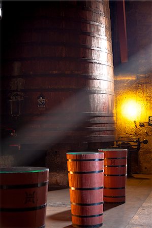 farming old - Bodega Lopez de Heria wine cellar in the village of Haro, La Rioja, Spain, Europe Stock Photo - Rights-Managed, Code: 862-06542908