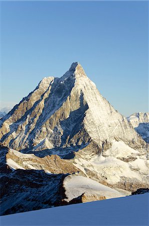 simsearch:862-06543096,k - Europe, Switzerland, Swiss Alps, Valais, Zermatt, The Matterhorn , 4478m, Fotografie stock - Rights-Managed, Codice: 862-06543084