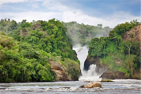 The spectacular Murchison Falls, Uganda, Africa Stock Photo - Rights-Managed, Code: 862-06543183