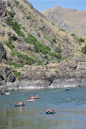 simsearch:862-06543405,k - River rafting on the Salmon River,near Riggins, Idaho, USA Foto de stock - Direito Controlado, Número: 862-06543370