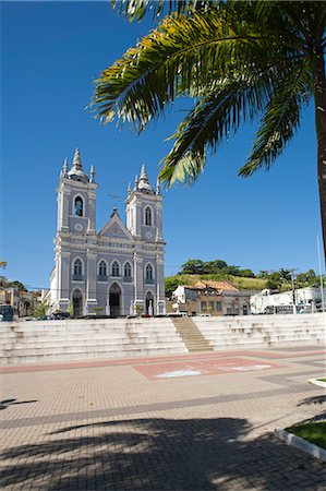 simsearch:862-06675787,k - South America, Brazil, Alagoas, Maceio, the azulejo covered 19th Century church of Good Jesus of the Martyrs in the Praca dos Martirios in the centre of Maceio, the capital city of Alagoas state Stock Photo - Rights-Managed, Code: 862-06675789