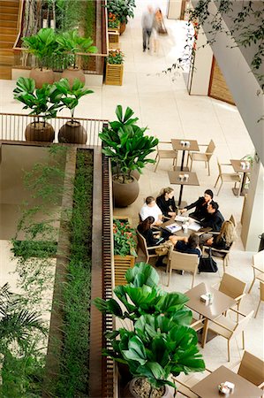 South America, Brazil, Sao Paulo state, Sao Paulo city, taking coffee in a gallery inside the Cidade Jardim shopping mall Stock Photo - Rights-Managed, Code: 862-06676041