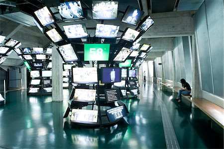 simsearch:862-06676098,k - South America, Brazil, Sao Paulo, the interior of the Museum of Football in the Estadio Municipal Paulo Machado de Carvalho in Pacaembu Foto de stock - Con derechos protegidos, Código: 862-06676081