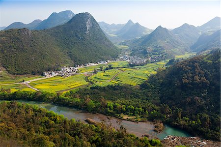 China, Yunnan, Jiulong.  The Nine Dragons Waterfalls at Jiulong. Stock Photo - Rights-Managed, Code: 862-06676205