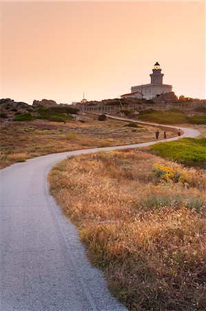 Italy, Sardinia, Olbia Tempio district, Santa Teresa Gallura, Capo Testa, Typical granite rock formations of Gallura and Capo Testa Lighthouse Stockbilder - Lizenzpflichtiges, Bildnummer: 862-06676972