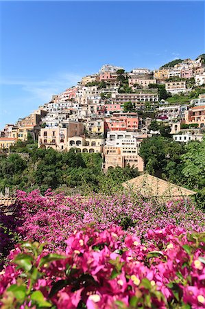 Italy, Campania, Salerno district, Peninsula of Sorrento, Positano. Fotografie stock - Rights-Managed, Codice: 862-06677012