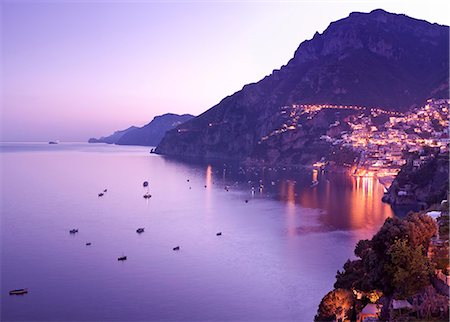 Italy, Campania, Salerno district, Peninsula of Sorrento, Positano. Fotografie stock - Rights-Managed, Codice: 862-06677032