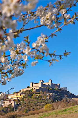 Italy, Umbria, Perugia district, Spoleto, Rocca Albornoz Foto de stock - Con derechos protegidos, Código: 862-06677122