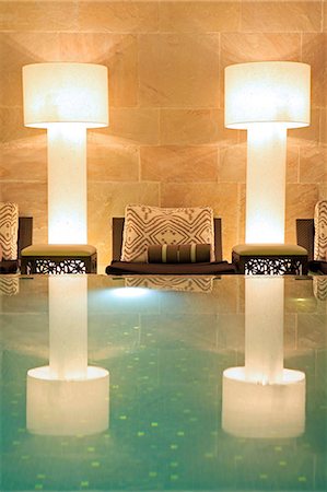 exclusivo - South America, Peru, Cusco, Marriott hotel, the swimming pool in the spa area of the hotel Foto de stock - Con derechos protegidos, Código: 862-06677337