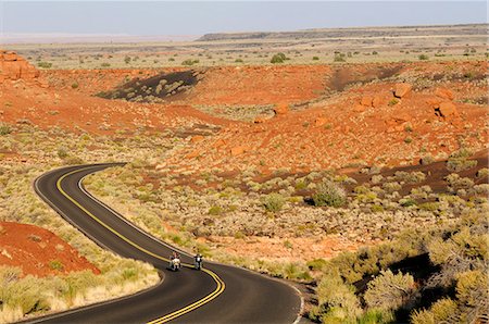 red rocks - People riding bikes near Flagstaff, Arizona, USA Photographie de stock - Rights-Managed, Code: 862-06677516