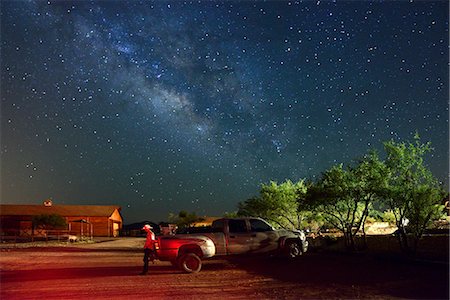 Cowboy and Truck at Apache Spirit Ranch, Tombstone, Arizona, USA Stock Photo - Rights-Managed, Code: 862-06677527