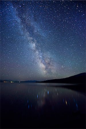 star - Night Sky at Diamond Lake, Chemult, Oregon, USA Stock Photo - Rights-Managed, Code: 862-06677561